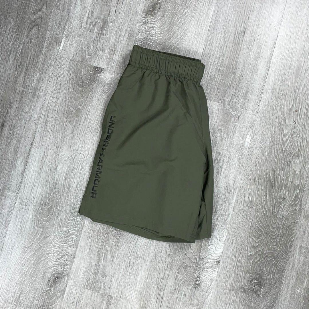 Under Armour 'Khaki' Tech Wordmark Shorts