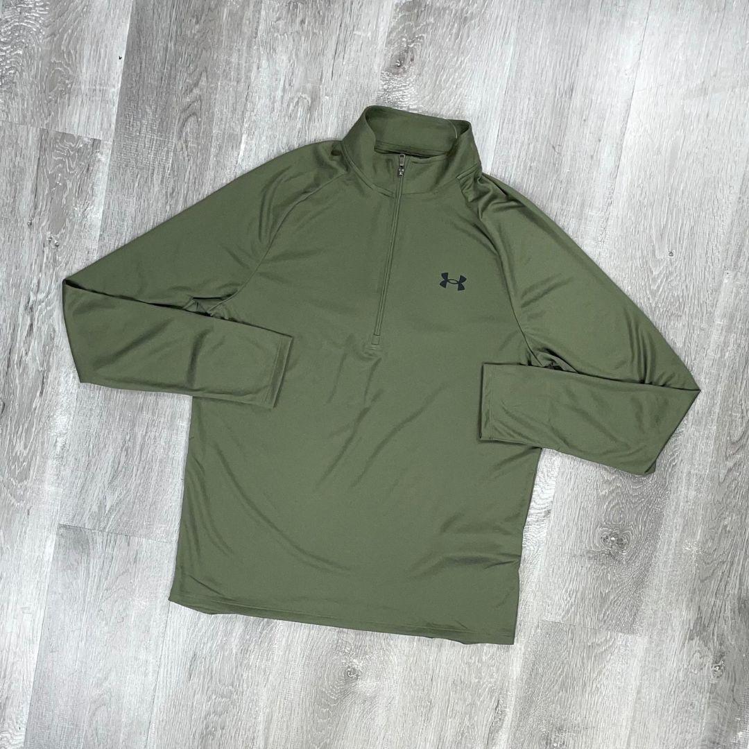 Under Armour Velocity 'Khaki' Half-Zip