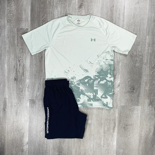 Under Armour 'Hydro Green' Fade T-Shirt Set
