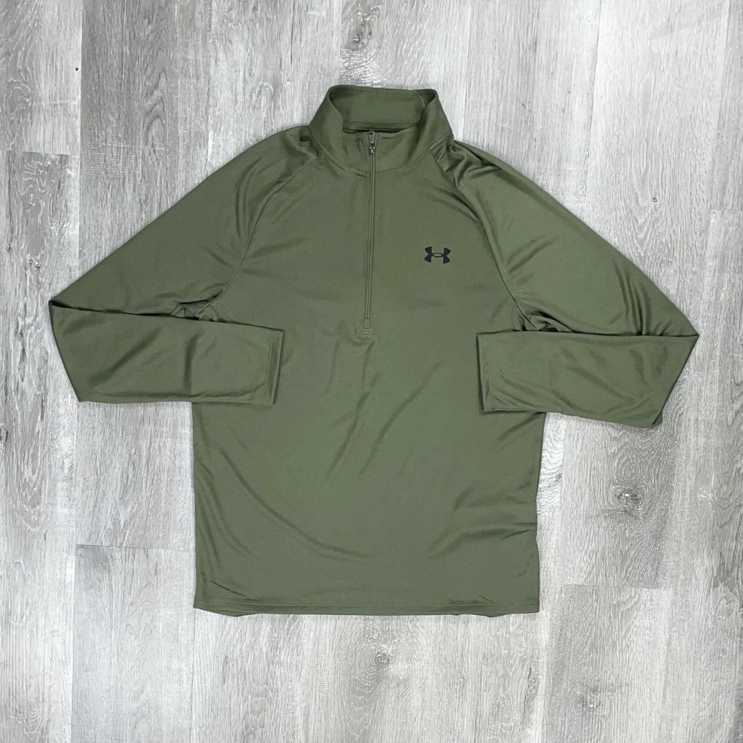 Under Armour Velocity 'Khaki' Half-Zip