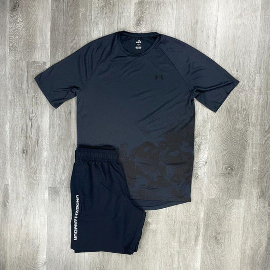 Under Armour Black Fade T-Shirt Set