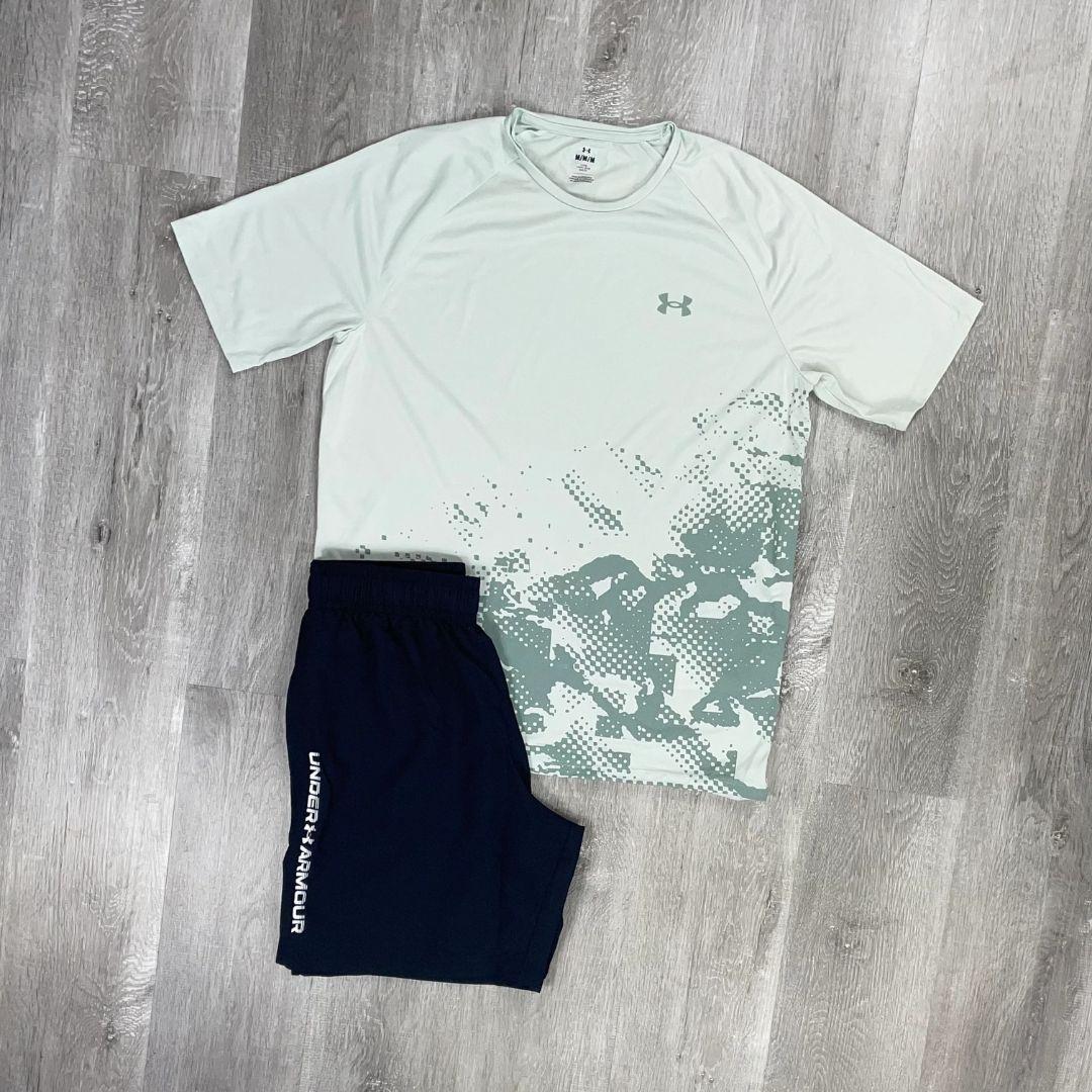 Under Armour 'Hydro Green' Fade T-Shirt Set