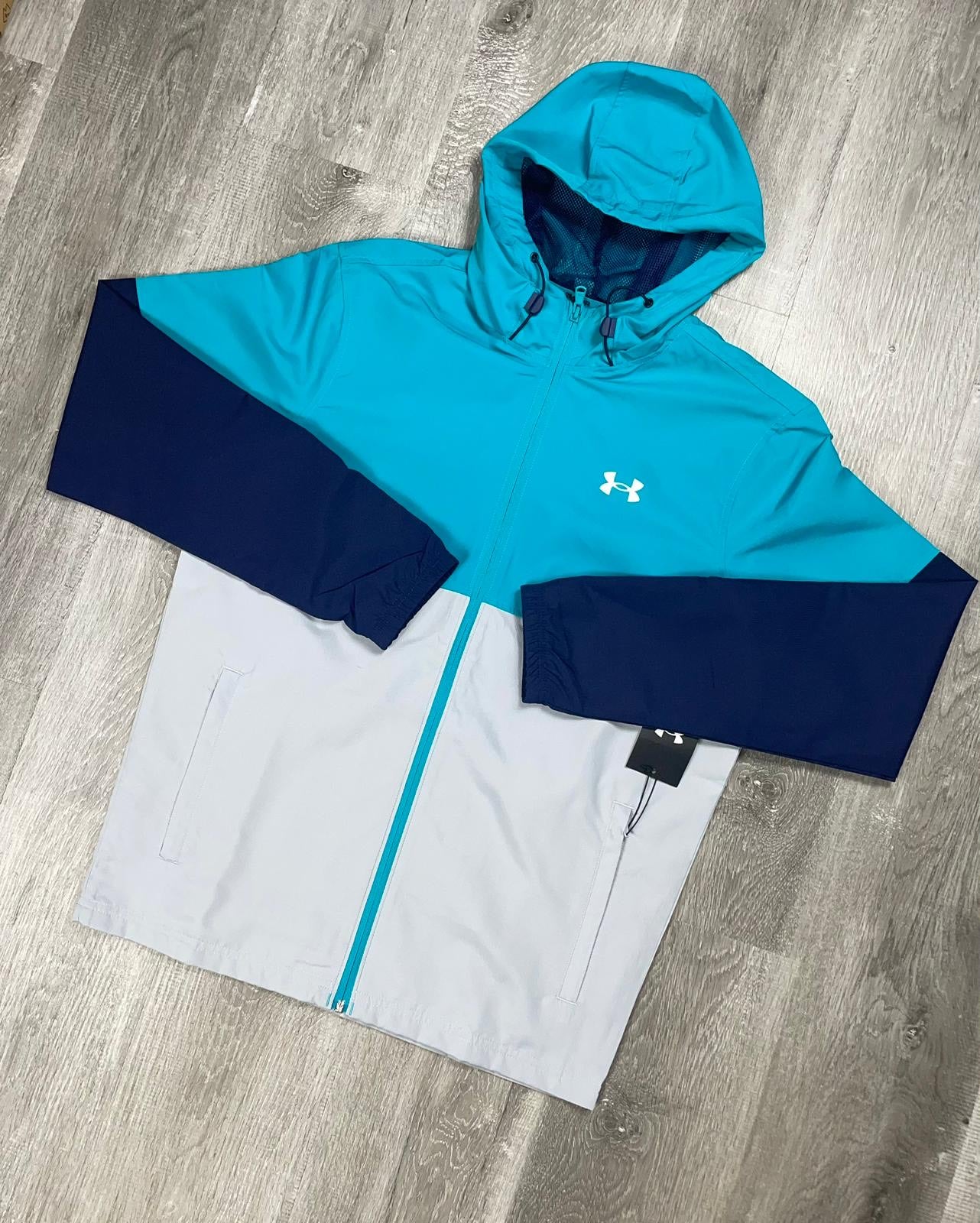 Under Armour 'Turquoise' Windrunner