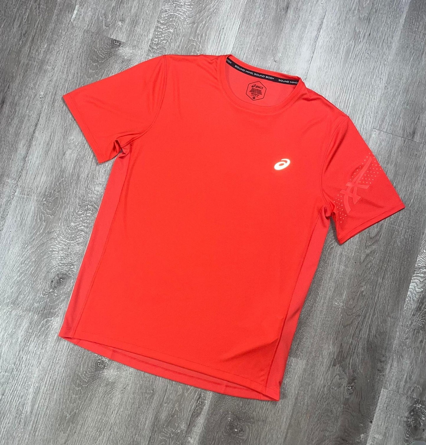 Asics 'Crimson Red' Icon SS T-Shirt