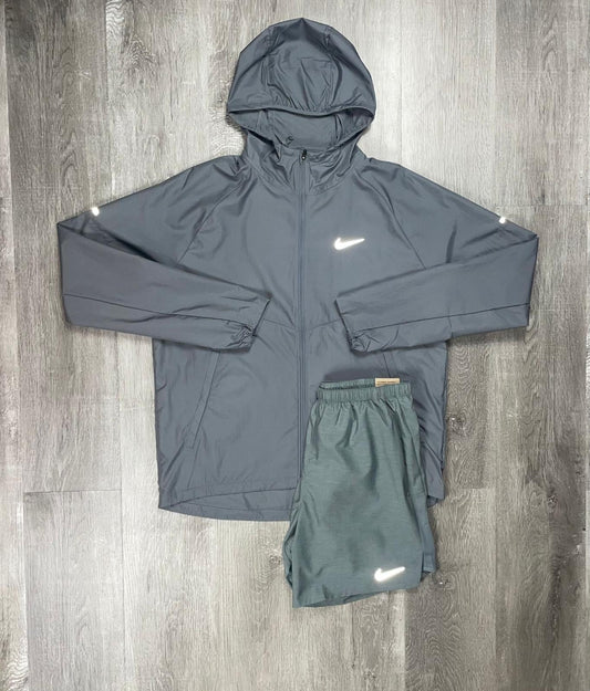 Nike Grey Repel Windrunner Set