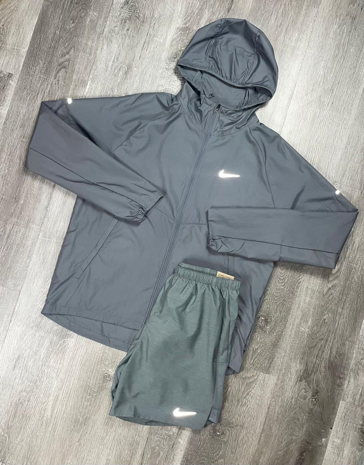 Nike Grey Repel Windrunner Set