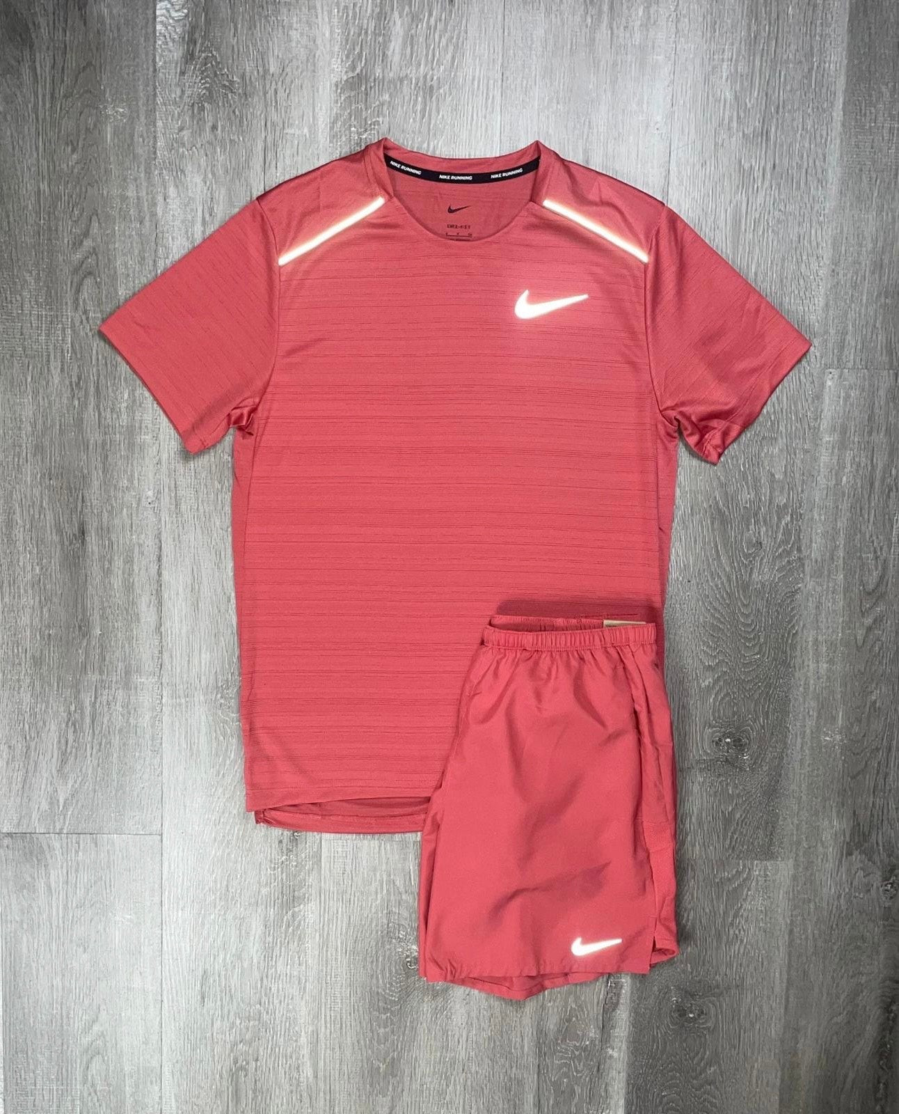 Nike 'Adobe Red' Miler 1.0 Set