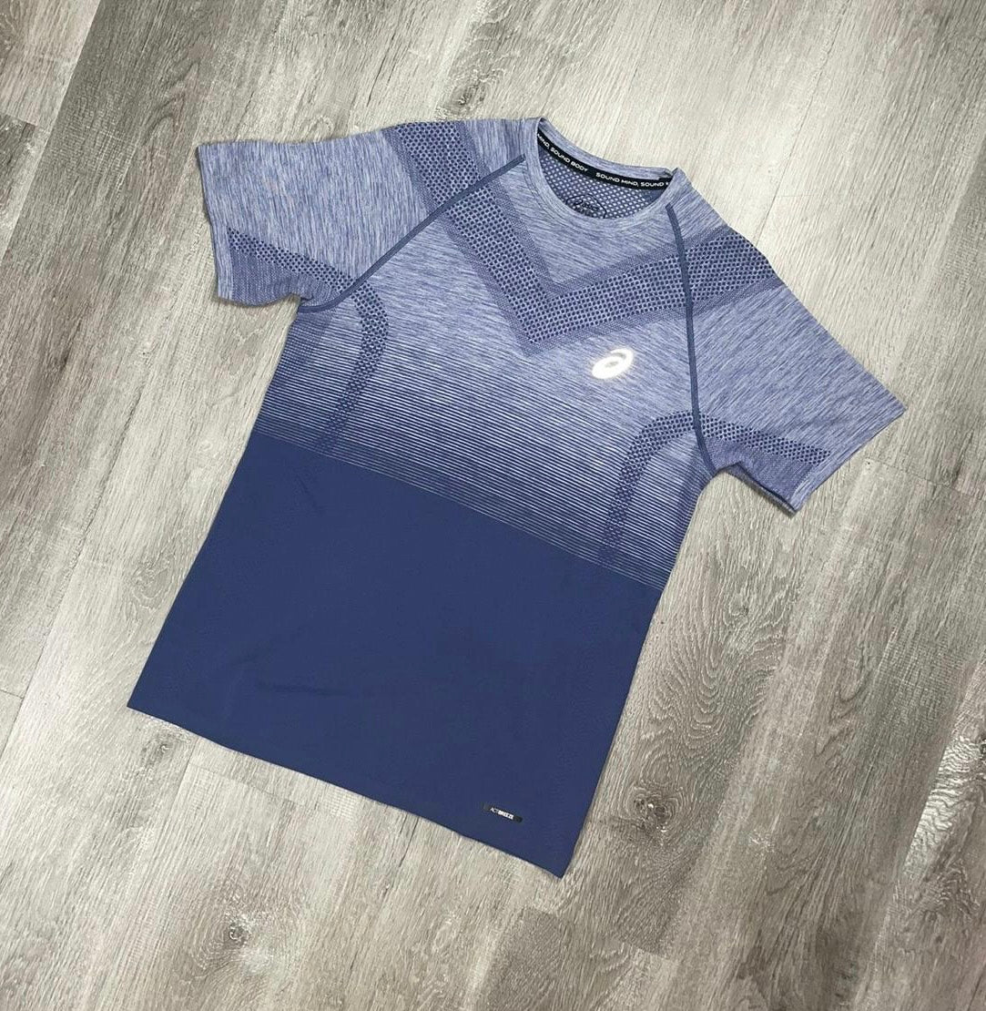 Asics 'Thunder Blue' Seamless T-Shirt