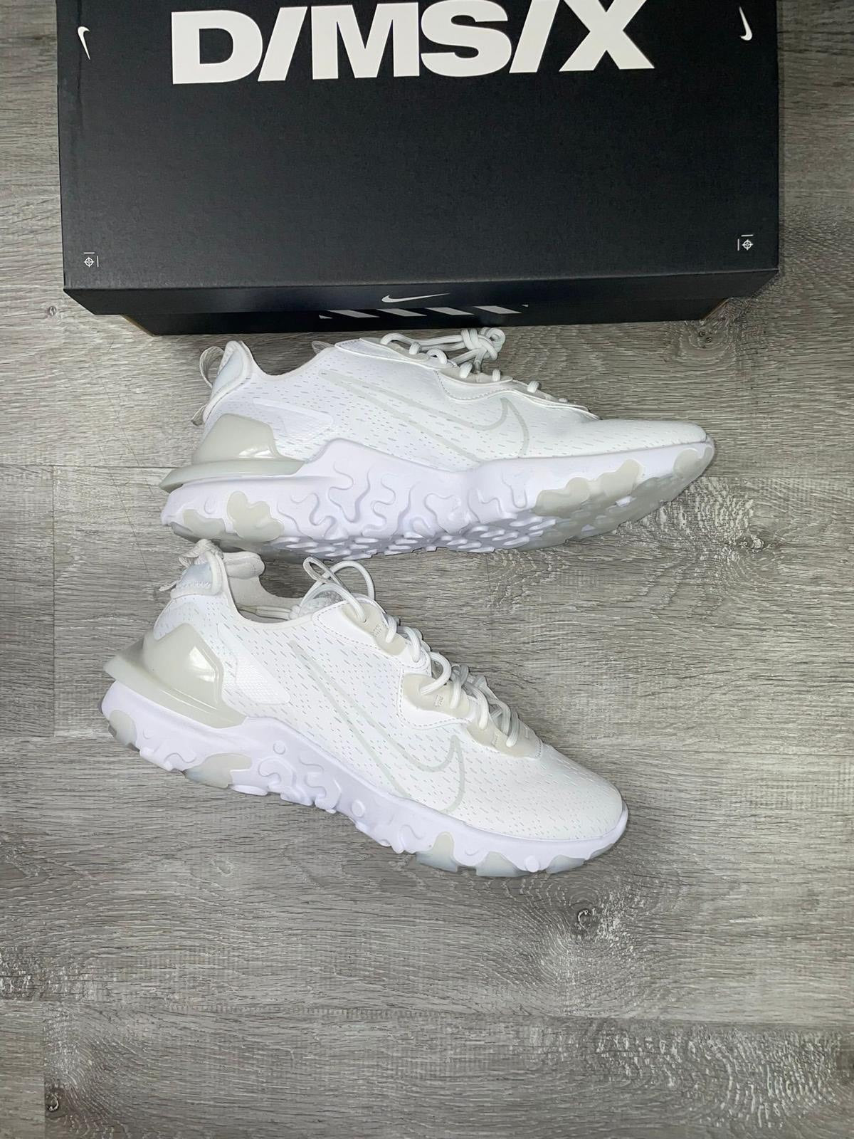 Nike 'Triple White React Vision