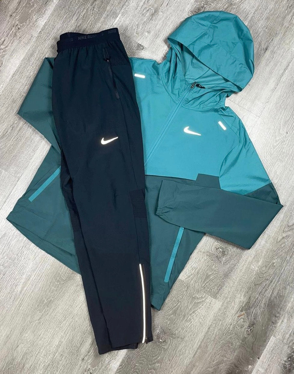 Nike 'Teal' UV Run Reple Windrunner Tracksuit