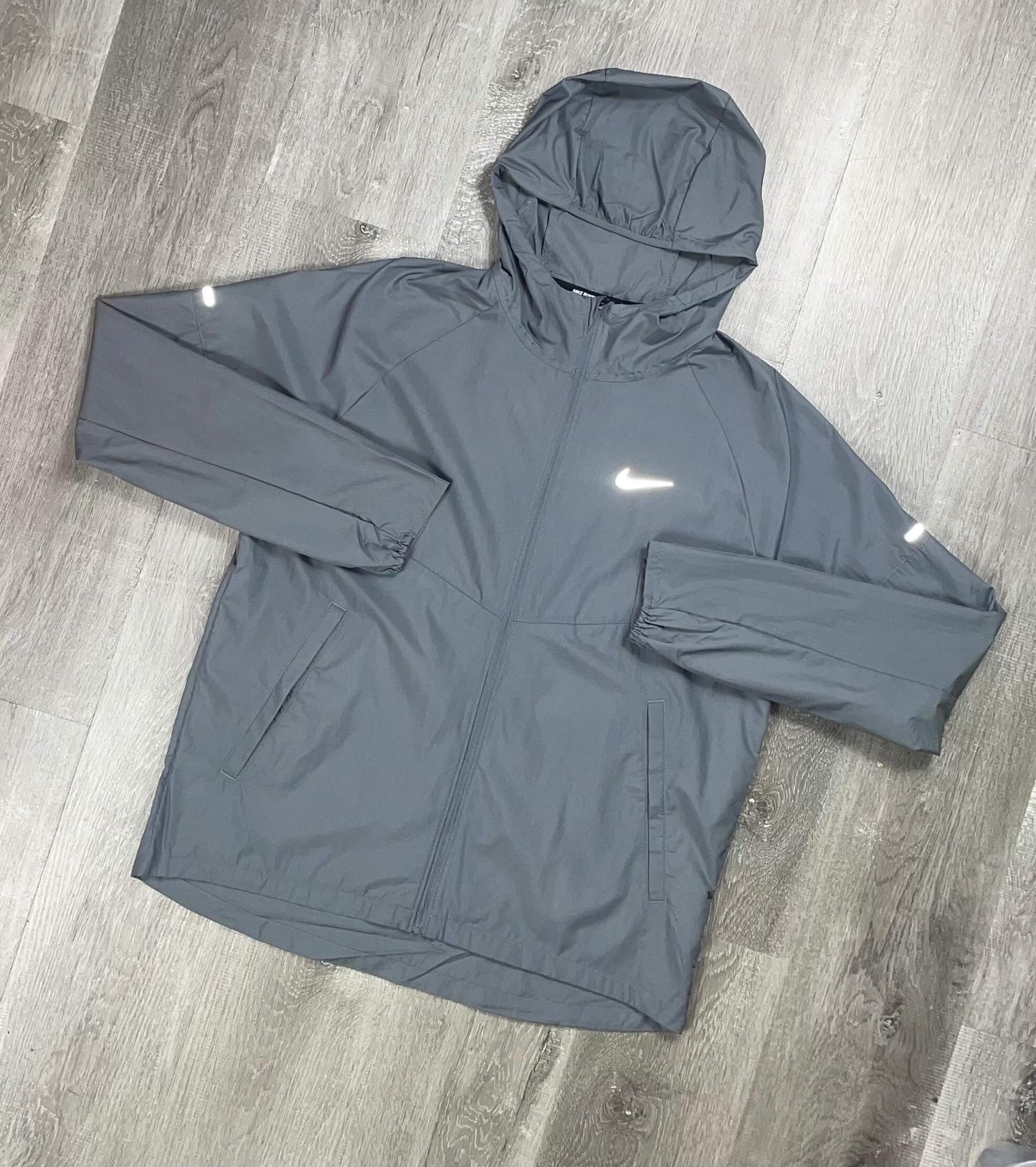 Nike 'Smoke Grey' Miler Repel Windrunner Tracksuit