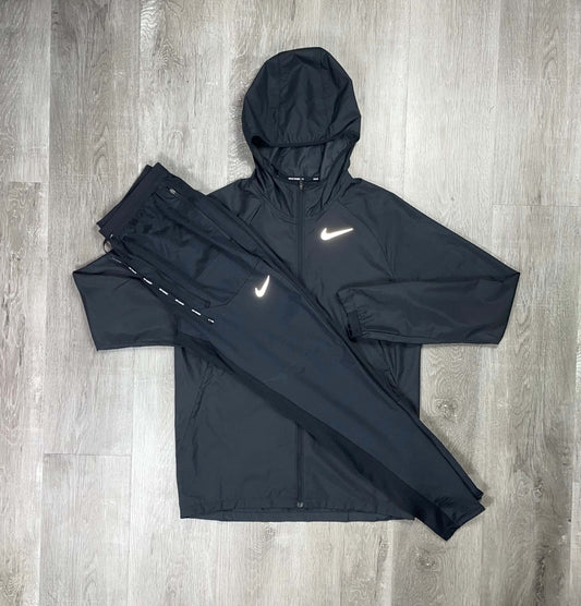 Nike Black Repel Windrunner Tracksuit