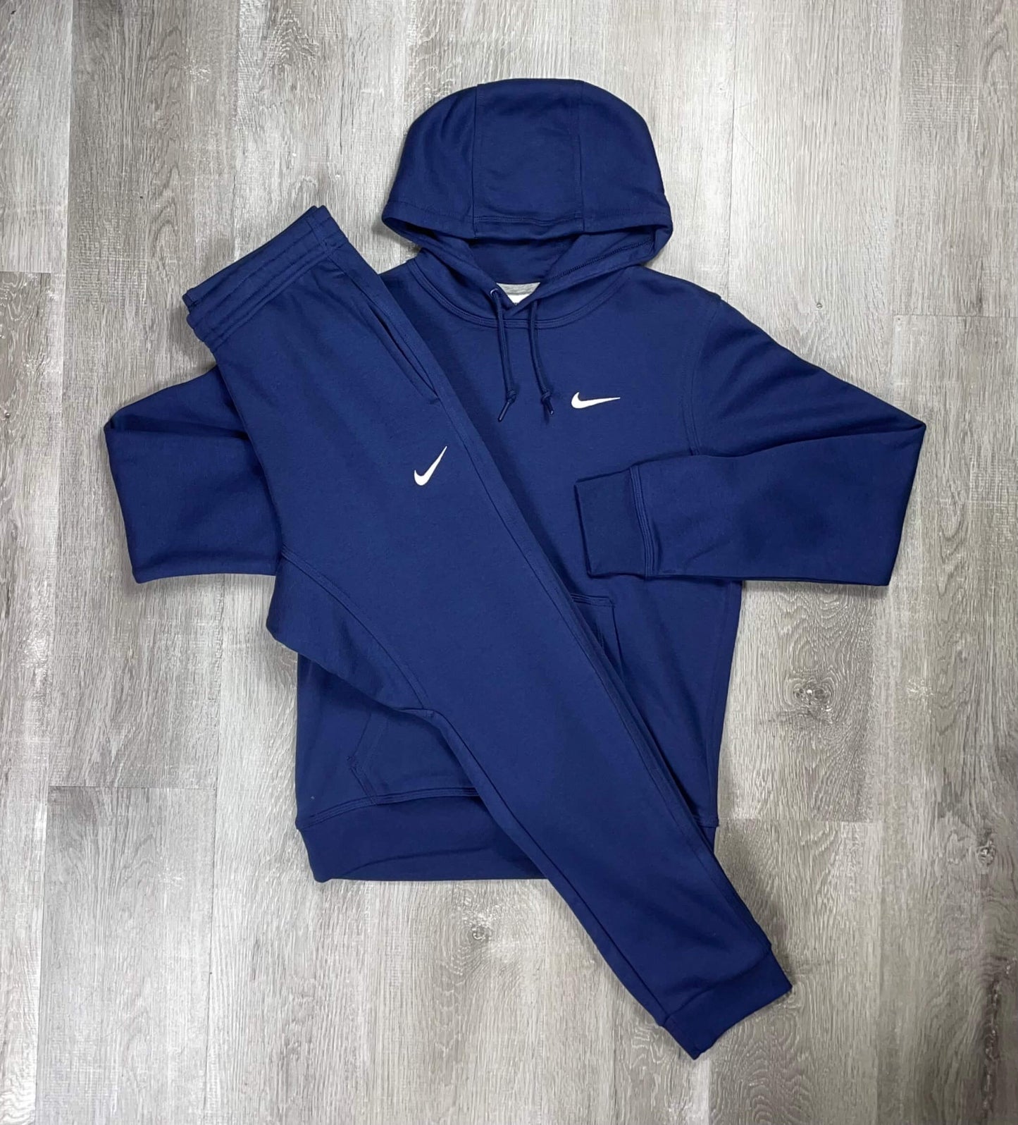 Nike Club Fleece Navy Tracksuit