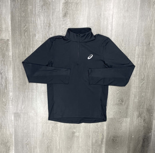 Asics Black Core Half-Zip