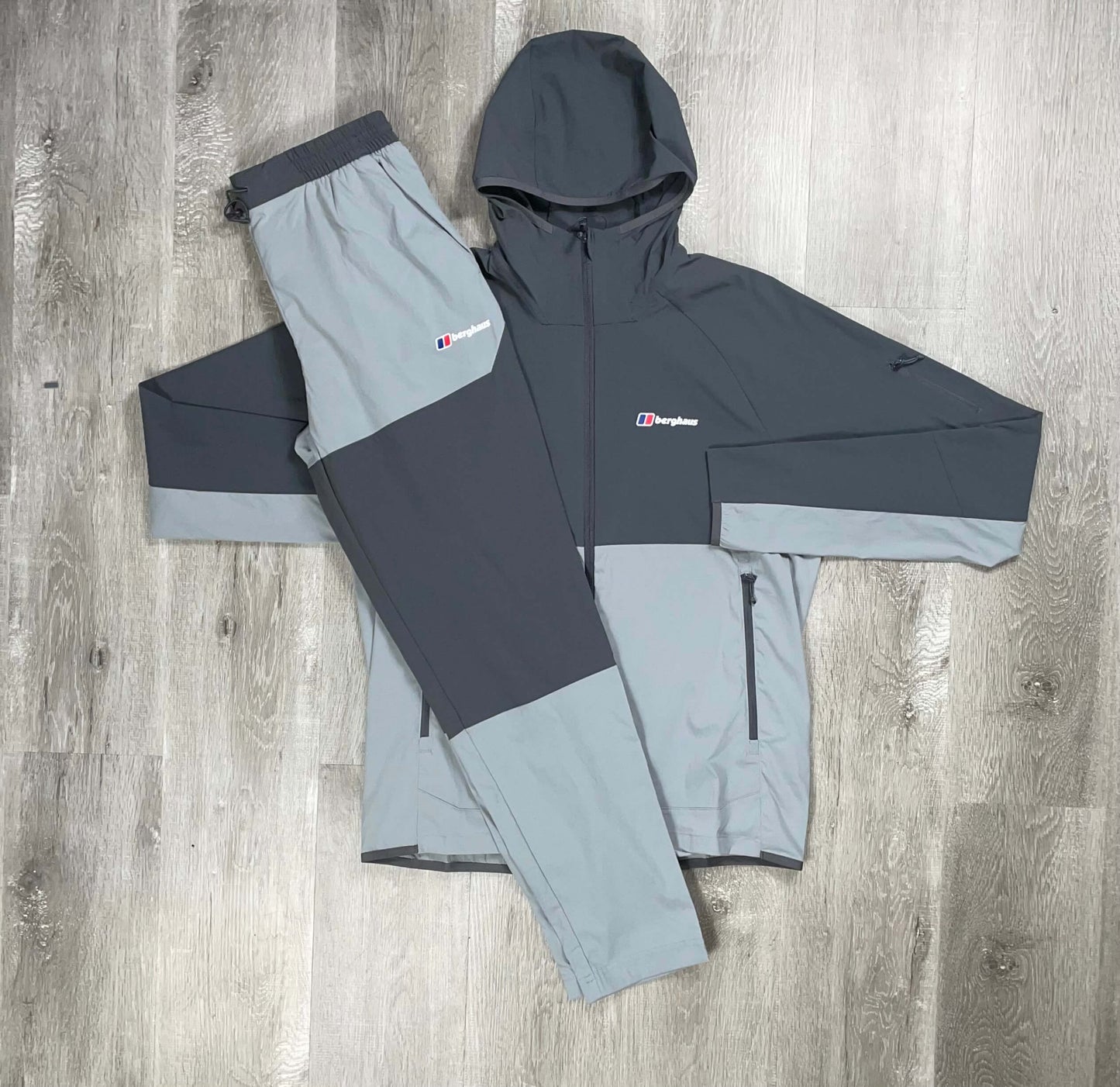 Berghaus 'Smoke Grey' Woven Theran Tracksuit