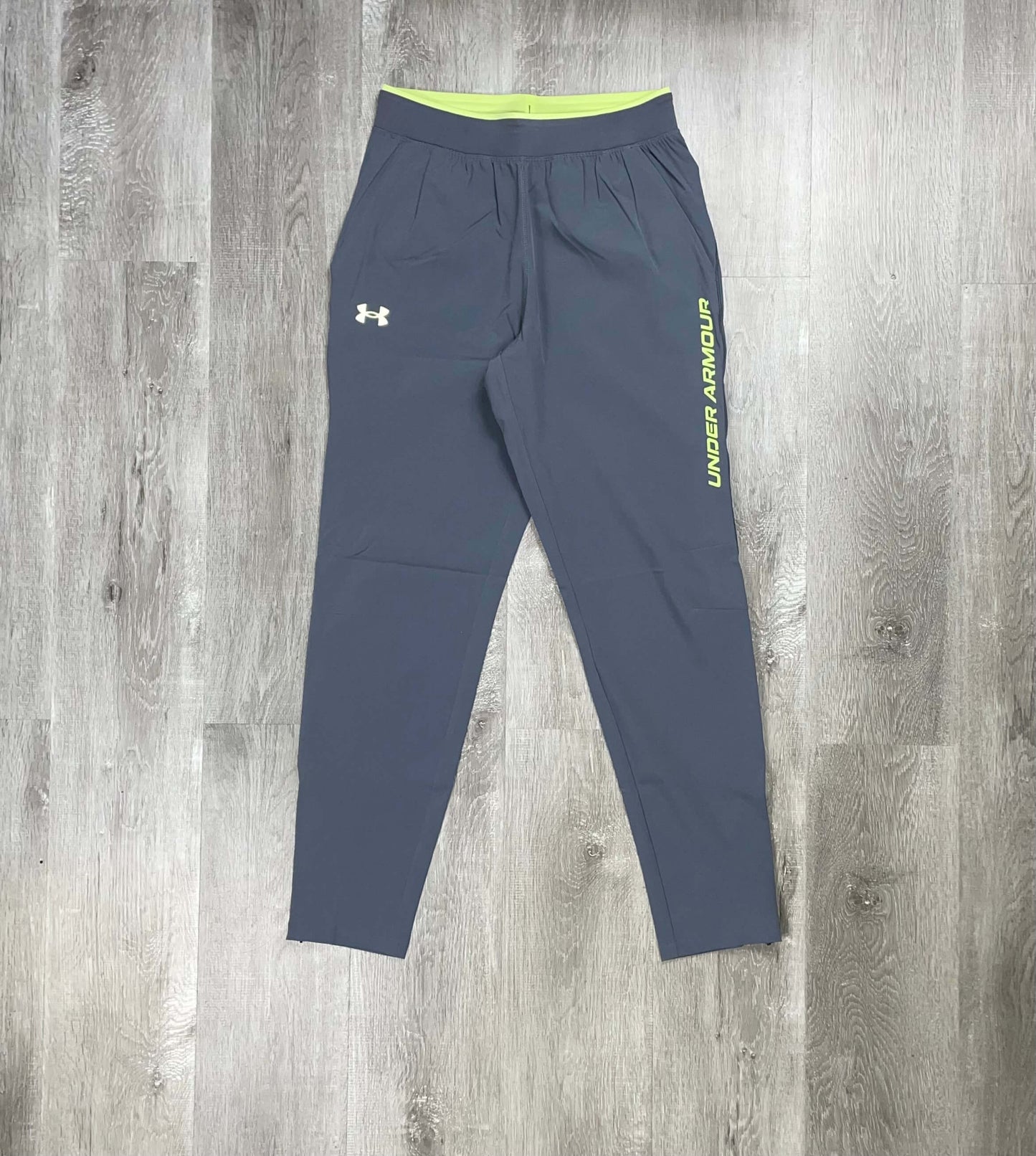 Under Armour 'Grey/Lime Green' Launch Tracksuit