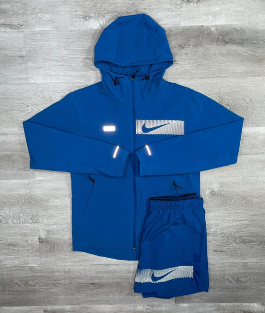 Nike 'Court Blue' Flash Unlimted Windrunner Set