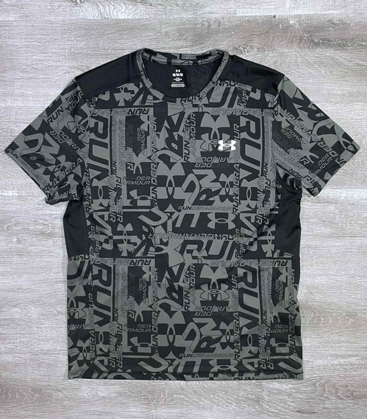 Under Armour Printed SS Black T-Shirt