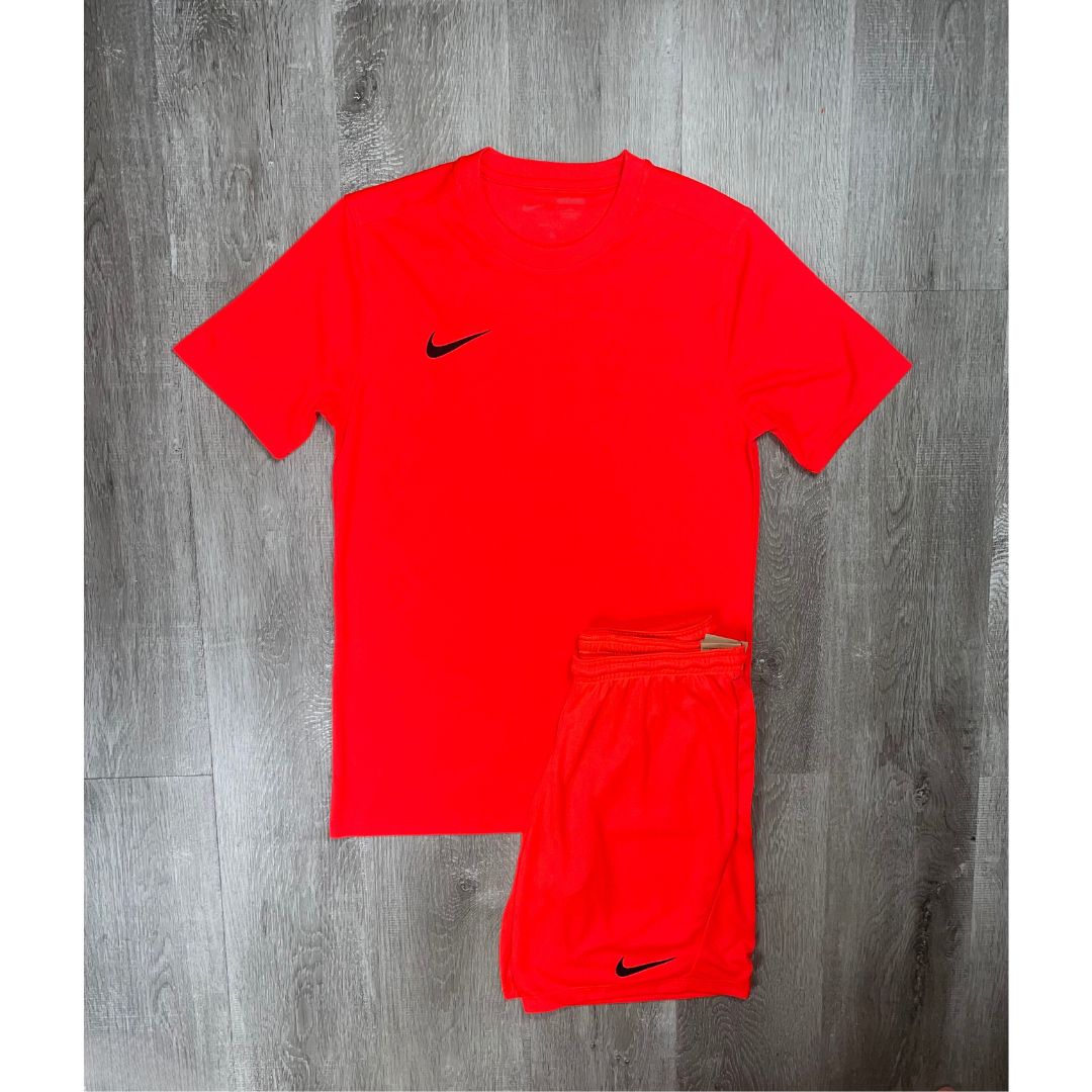 Nike 'Crimson Red' Dri-FIT Set