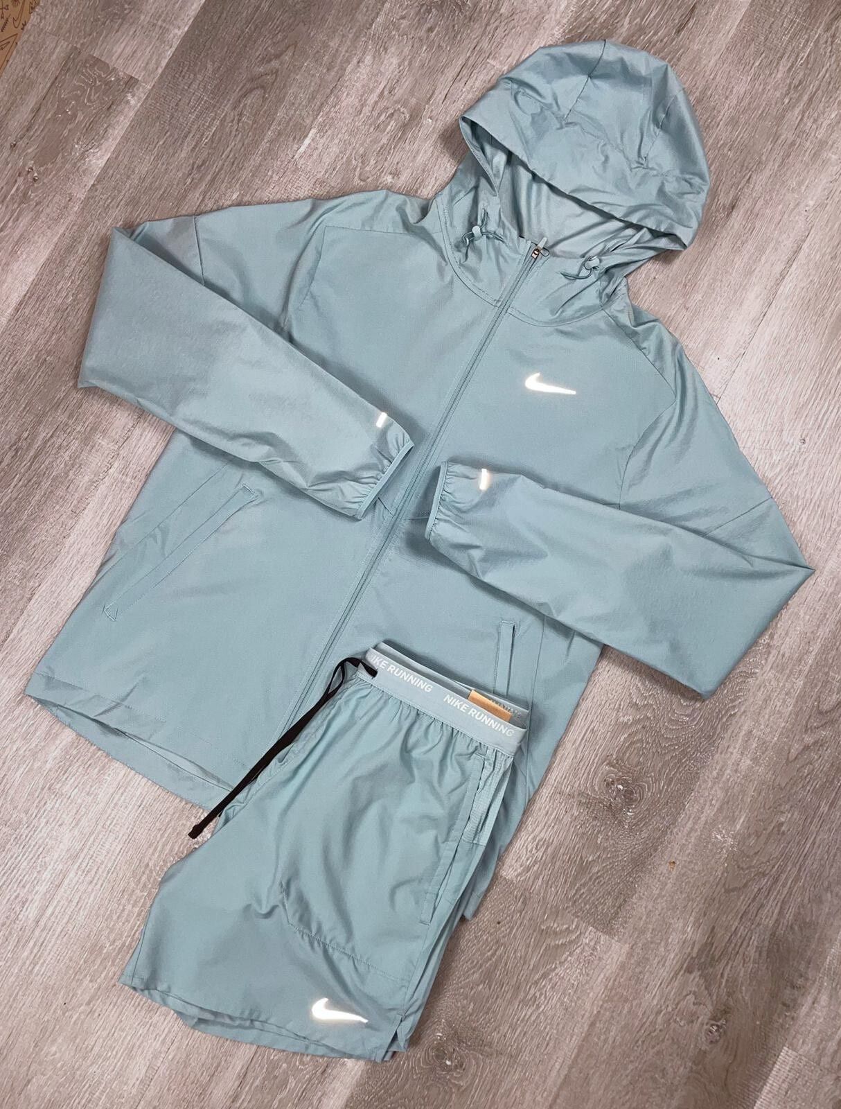 Nike 'Dark Turquoise' UV Run Repel Windrunner Set