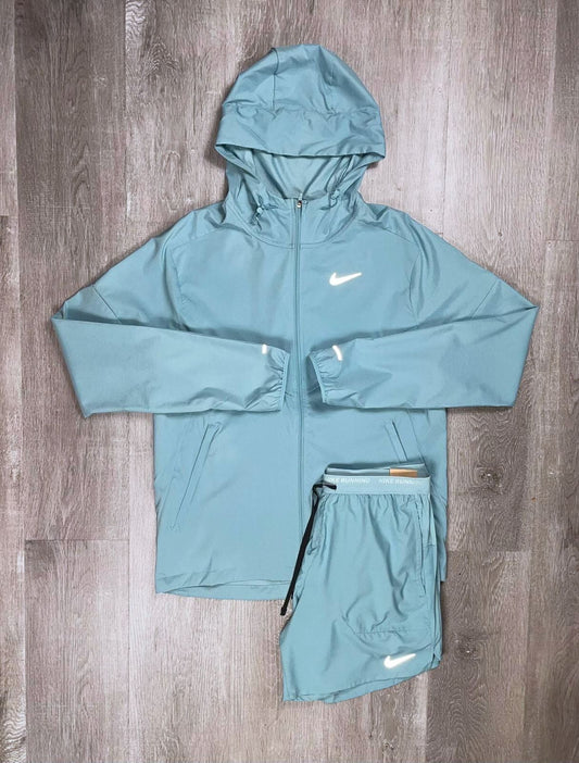 Nike 'Dark Turquoise' UV Run Repel Windrunner Set