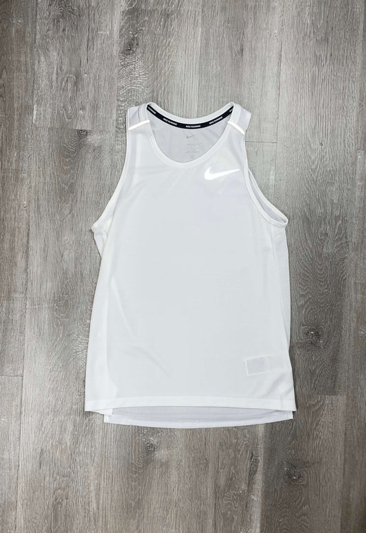 Nike White Miler 1.0 Vest