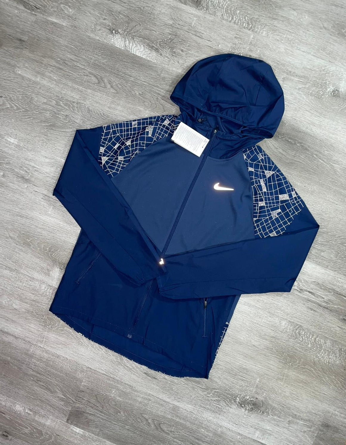 Nike 'Midnight Navy' UV Run Repel Windrunner